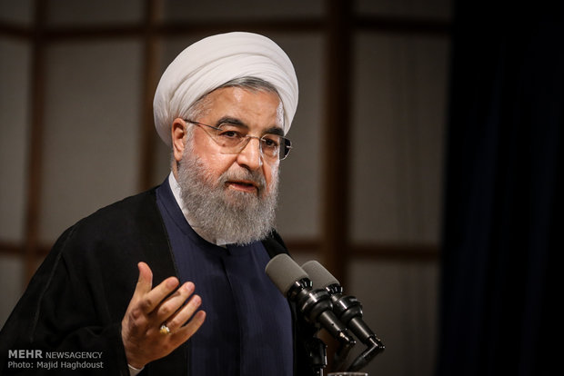 روحانی: از این لحظه برجام میان ایران و ۵ کشور است/ یک کشور از ۱+۵ خارج شد/ مذاکره با اروپا و روسیه و چین درباره سرنوشت برجام