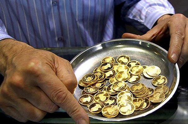کاهش بهای سکه طلا در بازار تهران