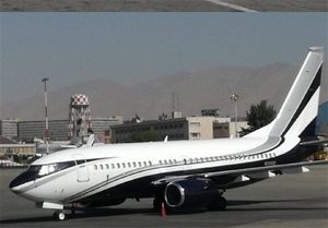 ورود هواپیماهای آمریکایی به مهرآباد