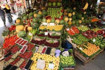 قیمت انواع میوه در بازار (۹۹/۰۱/۲۰)