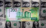 صعود بی‌سابقه ارزش روبل در برابر دلار و یورو