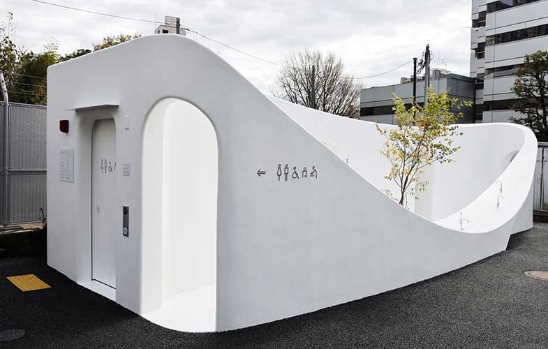 «توالت توکیو» با طراحی منحنی شکل به روی عموم باز می شود!(+عکس)