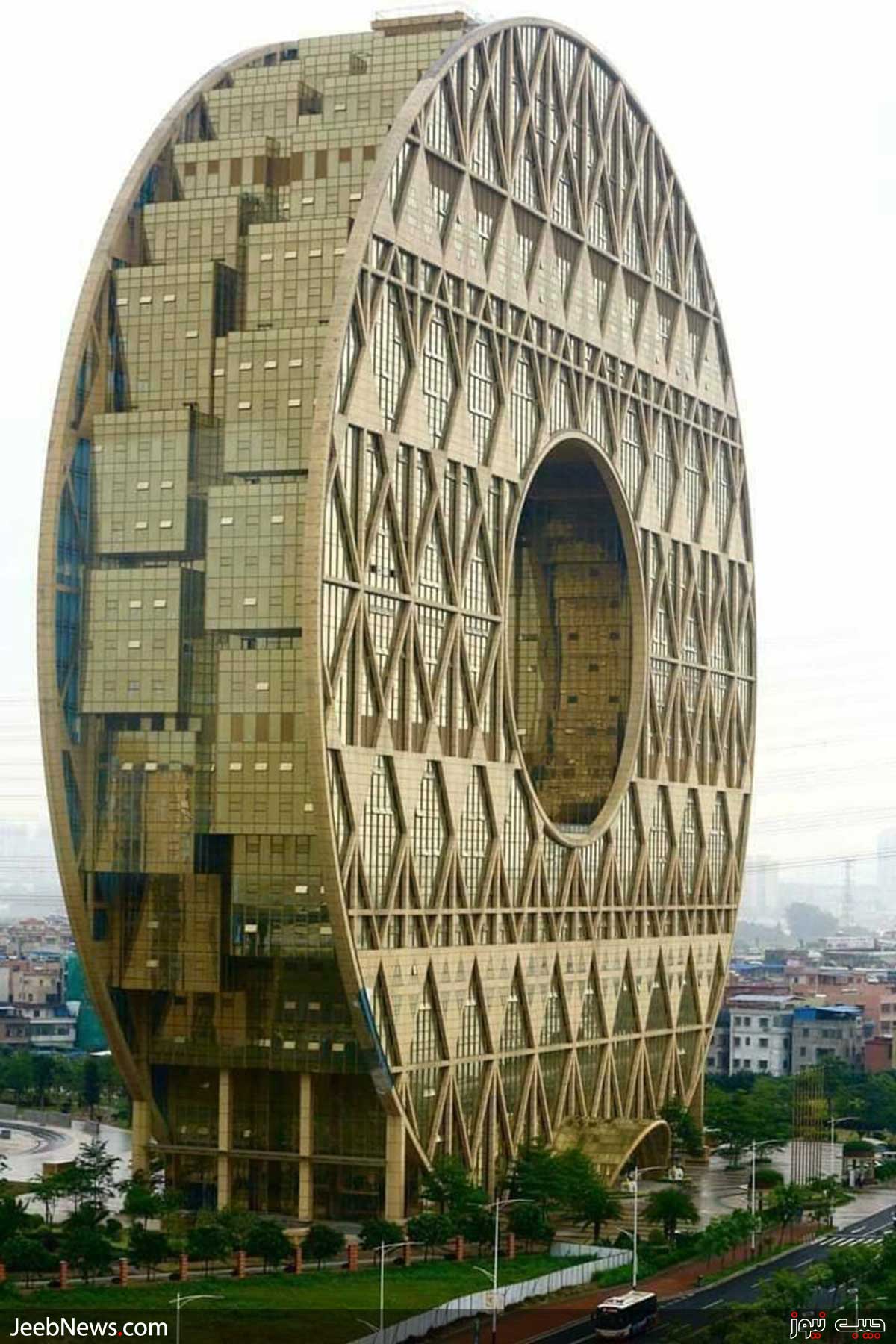 یکی از عجیب ترین سازه ها در چین