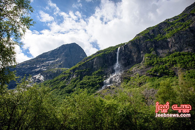 آبشار ولفوسن در نروژ