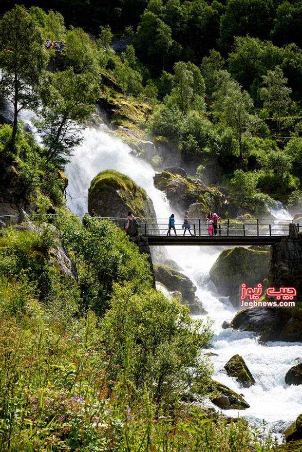 آبشار ولفوسن در نروژ