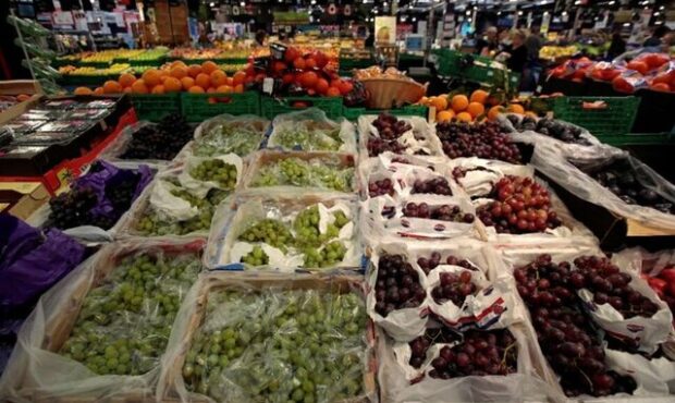 کاهش تورم قیمت موادغذایی فرانسه