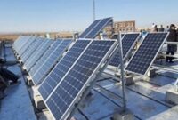بهره‌برداری از احداث ۴۵۰۰ مگاوات نیروگاه خورشیدی تا پیک تابستان
