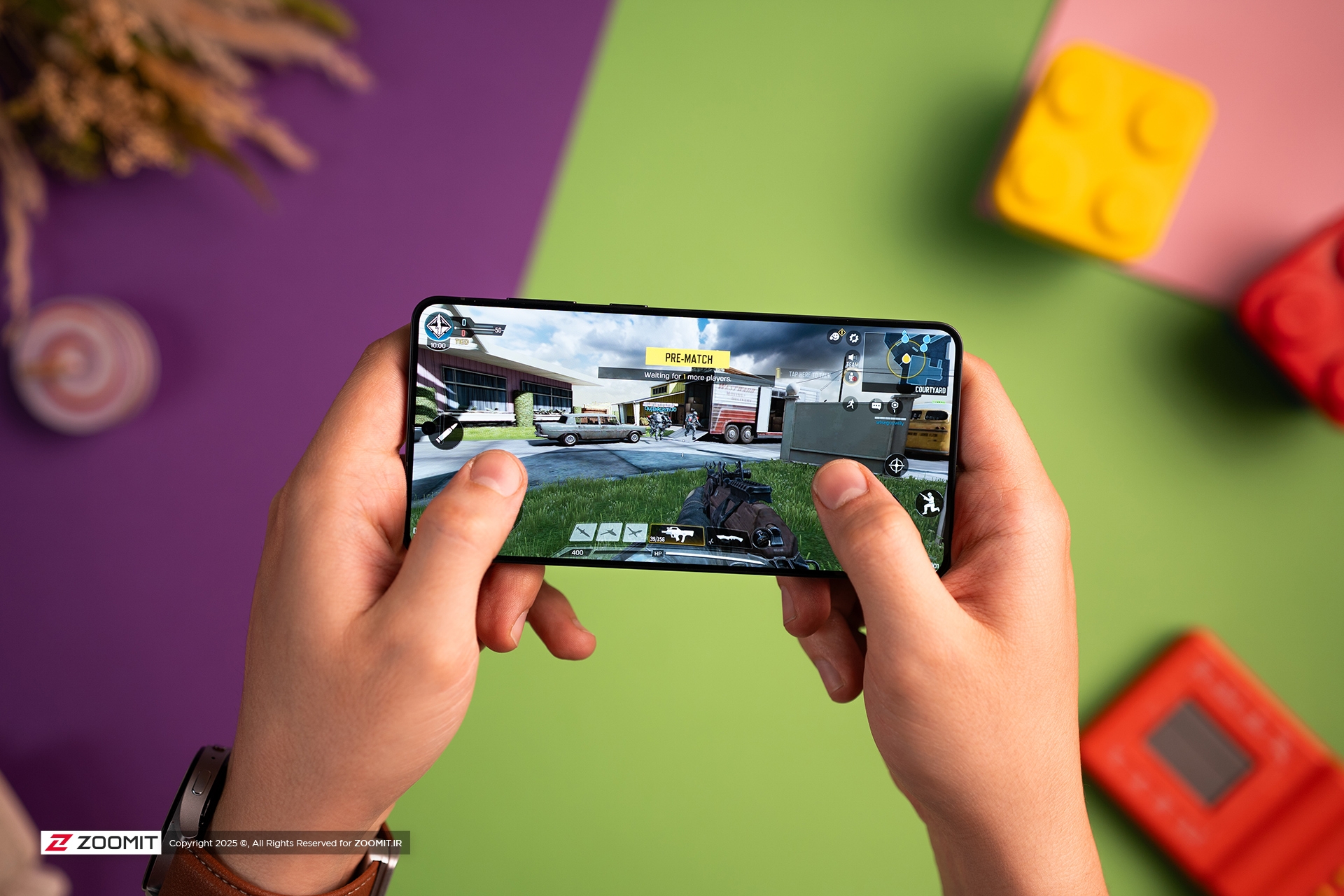 اجرای بازی روی گلکسی اس ۲۵ اج