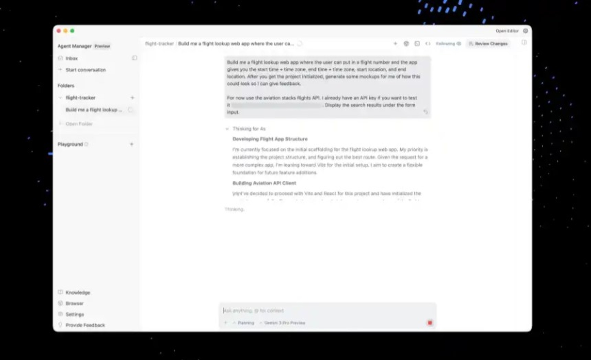ایجنت مود هوش مصنوعی جمنای ۳