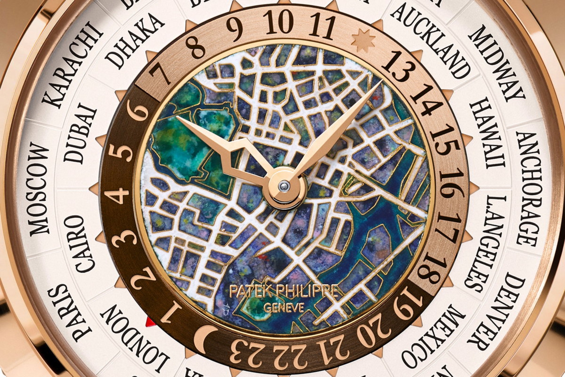 صفحه ساعت World Time Minute Repeater پتک فیلیپ