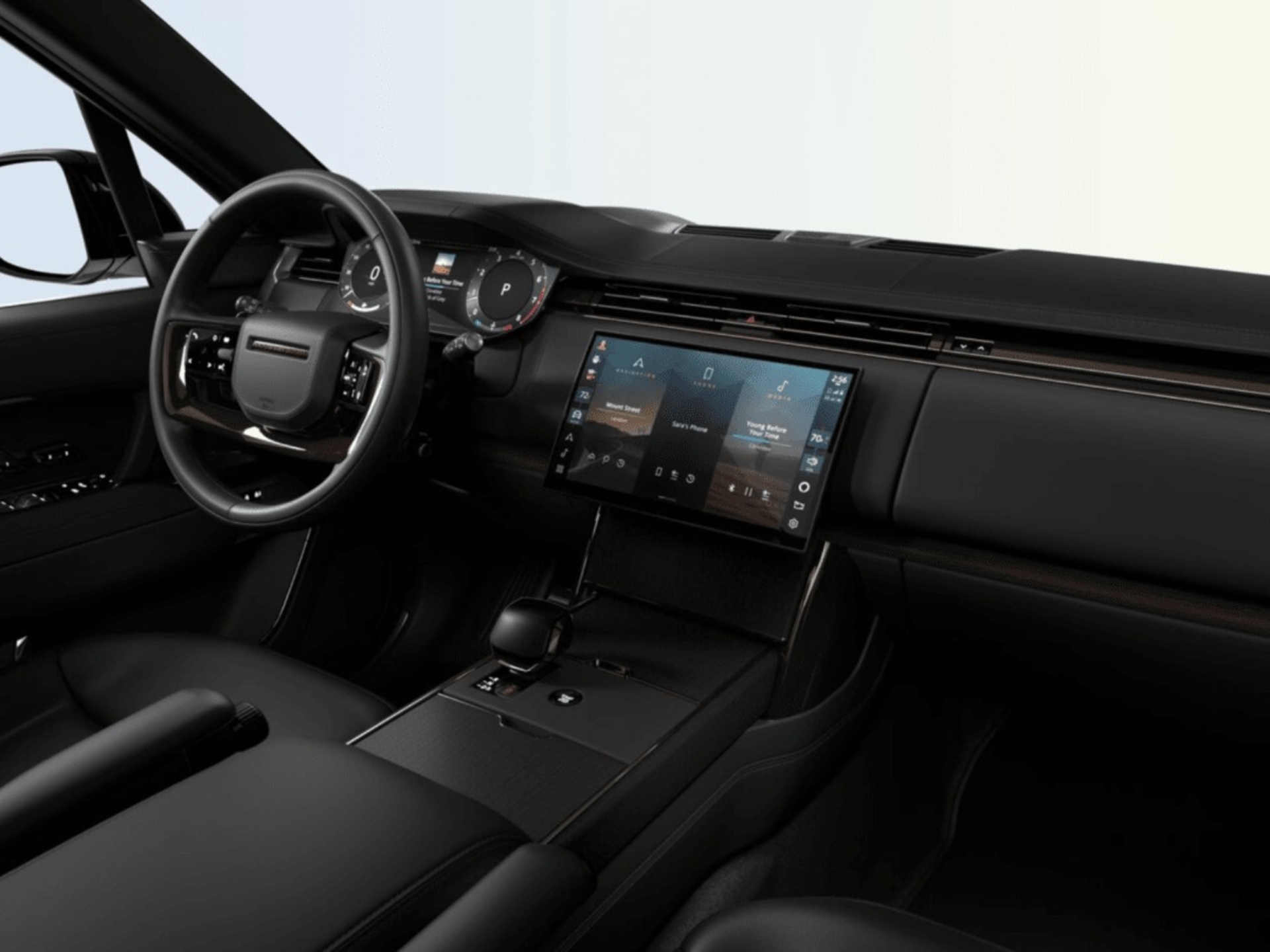 کابین داخلی خودرو رنج روور SV Black